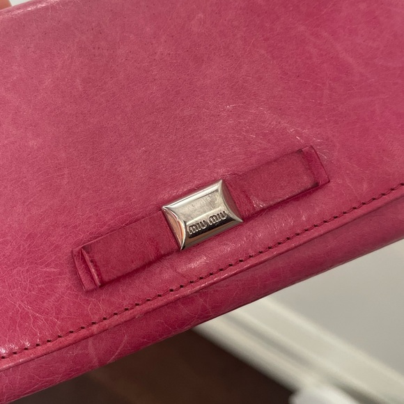 Miu Miu Pink Wallet - Picture 8 of 8